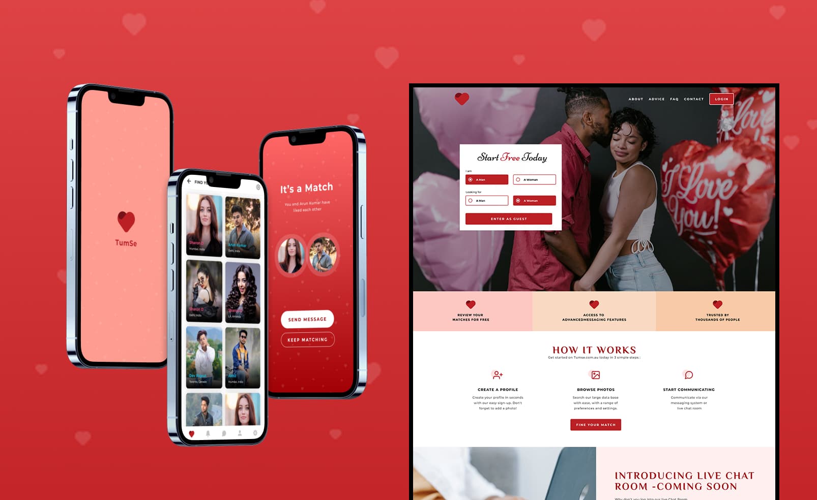 Tumse- Online Dating Platform